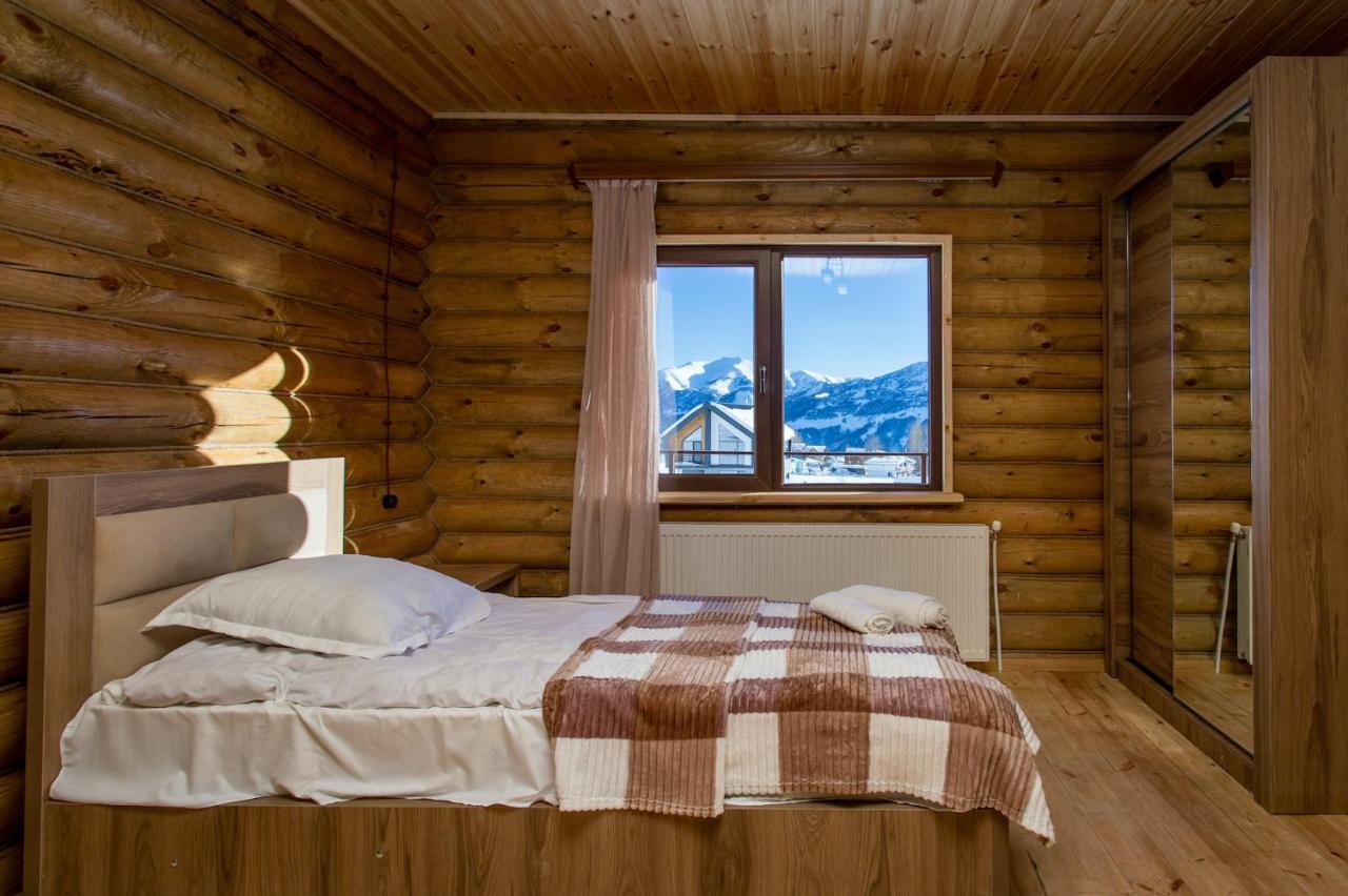 Snow Time Eco Chalet Gudauri Bagian luar foto