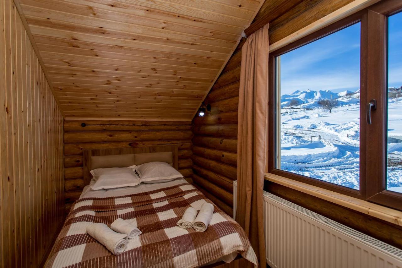 Snow Time Eco Chalet Gudauri Bagian luar foto