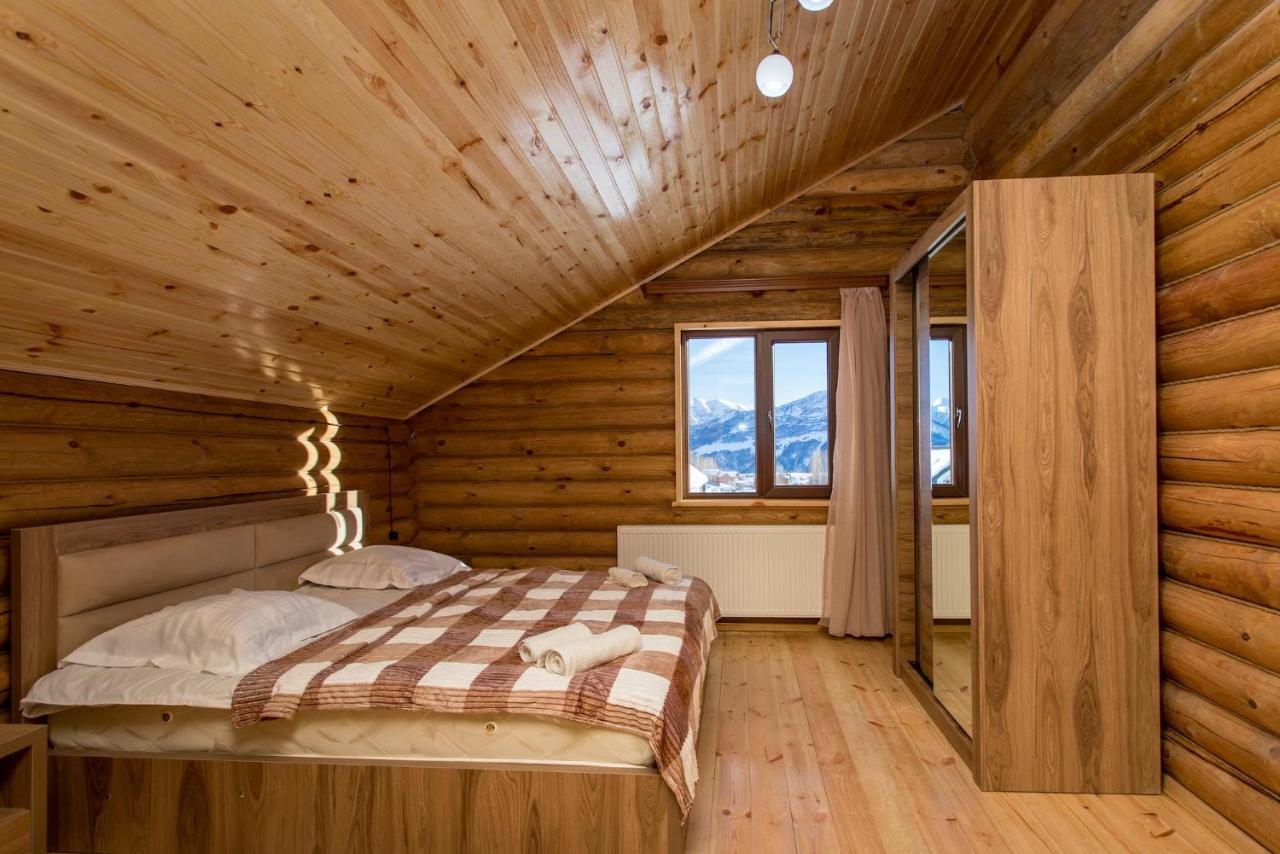 Snow Time Eco Chalet Gudauri Bagian luar foto