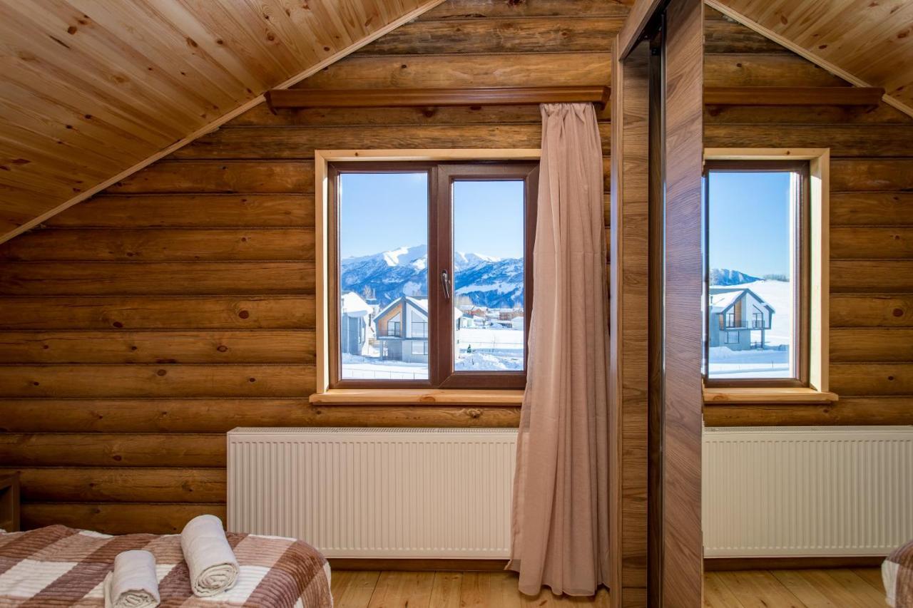 Snow Time Eco Chalet Gudauri Bagian luar foto