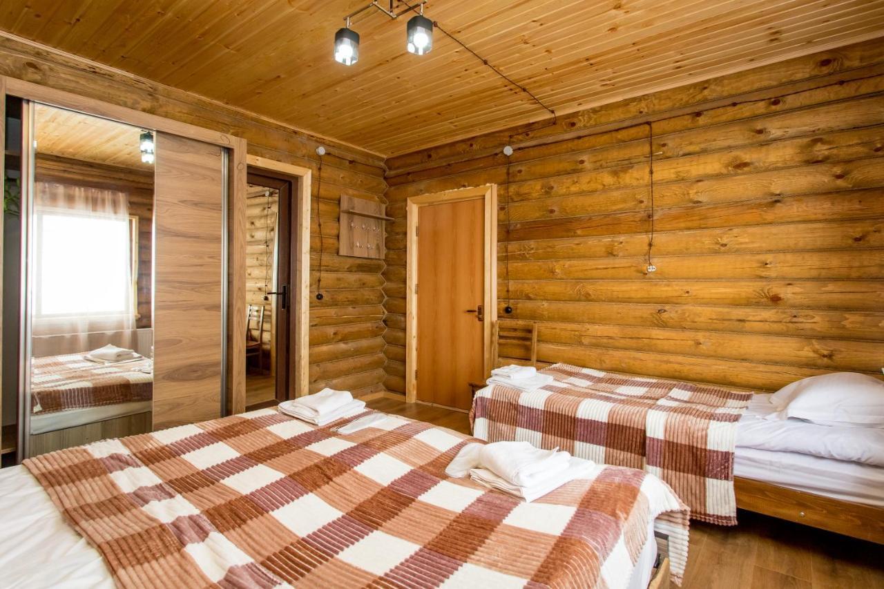 Snow Time Eco Chalet Gudauri Bagian luar foto
