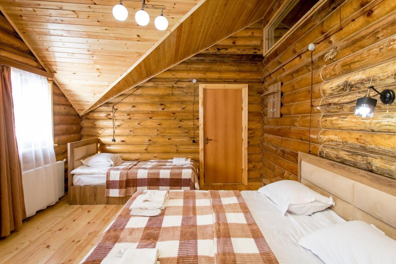 Snow Time Eco Chalet Gudauri Bagian luar foto