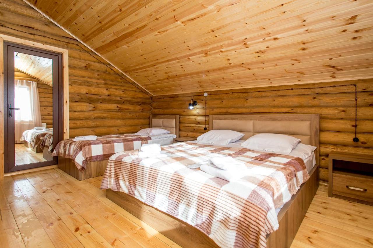 Snow Time Eco Chalet Gudauri Bagian luar foto