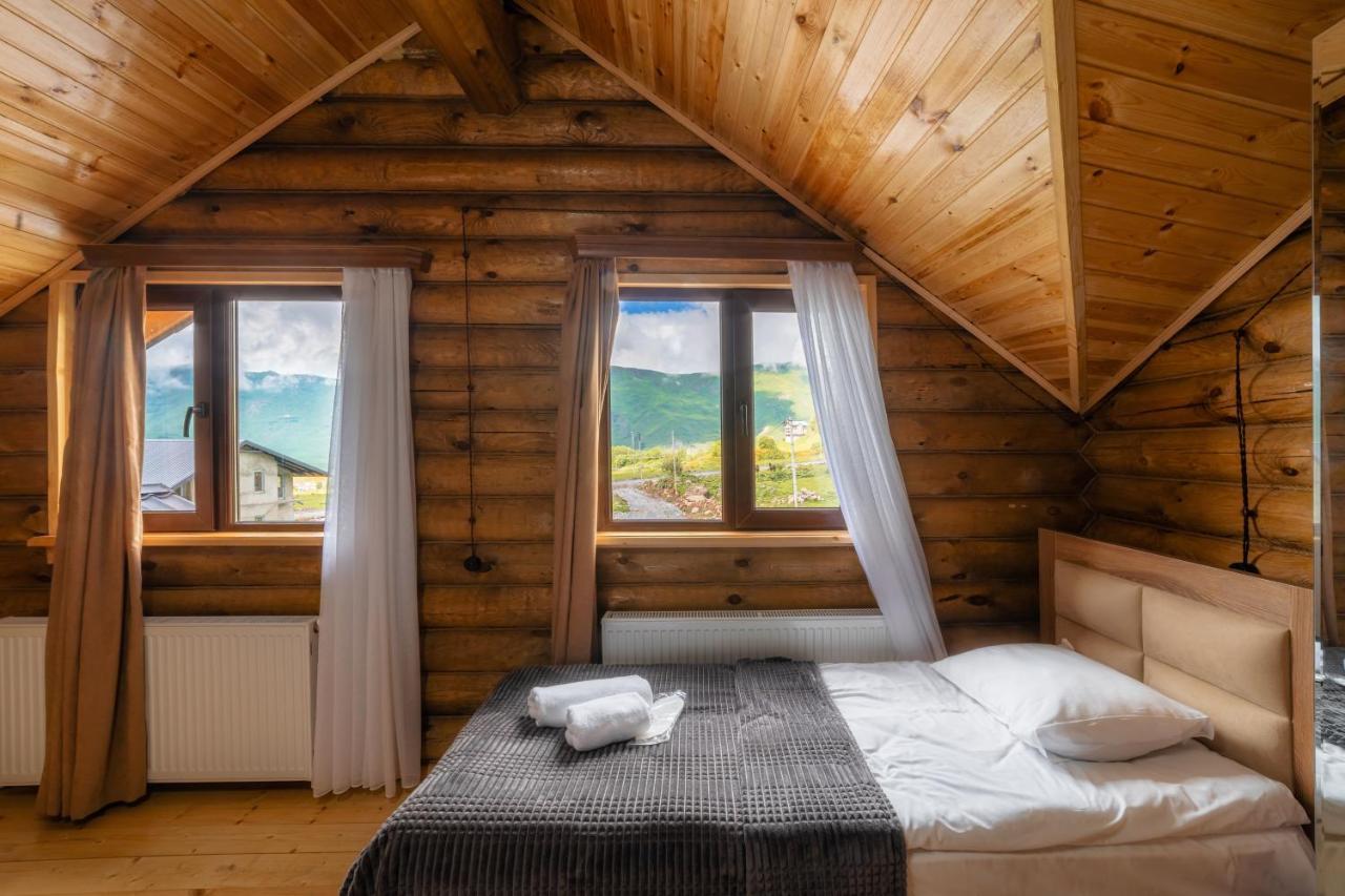 Snow Time Eco Chalet Gudauri Bagian luar foto